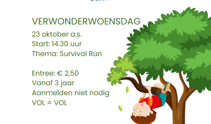 VerwonderWoensdag: Survival Run